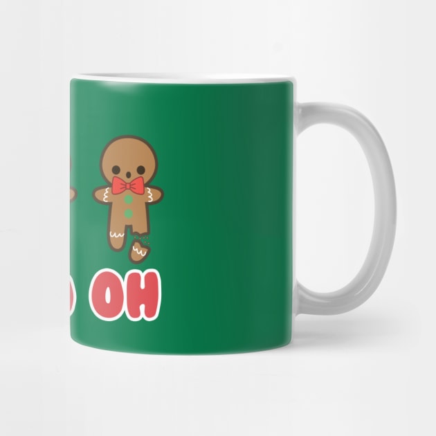 Funny Christmas Gingerbread Man by Daytone